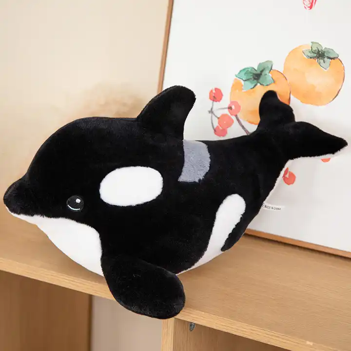 Real Life Plush Toys Extra Super Whale Stuffed Toy Lifelike Sea Animals Toys 6