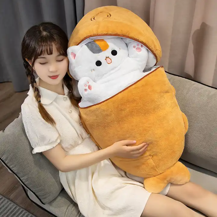 Cute Strawberry Carrot Fruit Animal Soft Sleeping Pillow Decoration Plush Toy 3