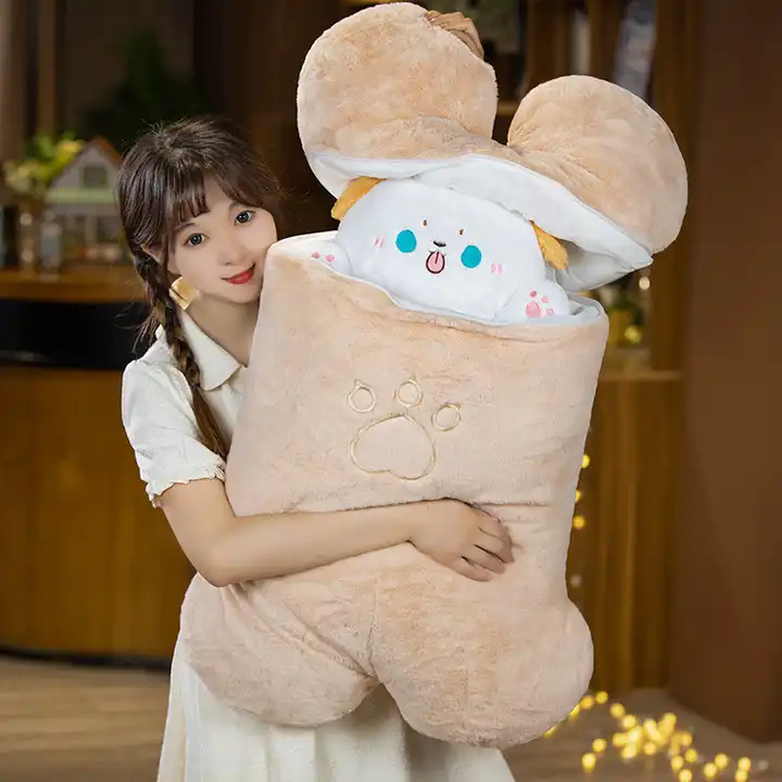 Cute Strawberry Carrot Fruit Animal Soft Sleeping Pillow Decoration Plush Toy 4