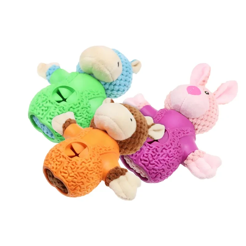 Pet plush dog toys, dog toys, plush toys puppy bite toys are suitable for small and medium sized dogs 1