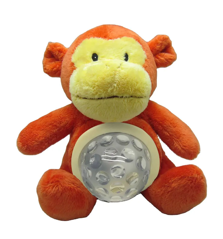 8.5 Inch Funny Stuffed Cartoon Owl Soft Electronic Music Plush Toys 2