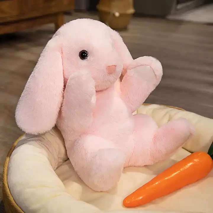 New Arrival Factory Customize Stuffed Animal Toy Lovely Soft Rabbit Plush Doll Gift For Girls 1