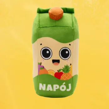 New Various Cartoon Vegetables and Fruits and Breakfast Bread Plush Toys 5