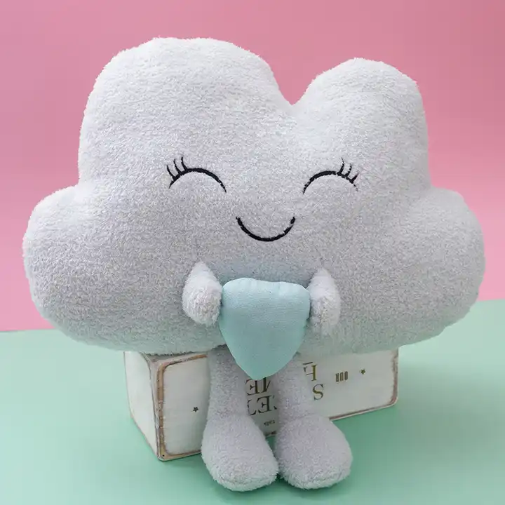 Nordic Style Rainbow Clouds Plush Pillow Cushion Baby Comfort Toy Home Sofa Room Bay Window Home Decor 3