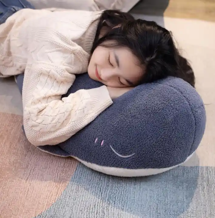 Cute Super Soft Blue Whale Plush Toys Stuffed Sea Animals Pillow Lovely Fish Dolphin Dolls Pillow For Girls Gifts 3