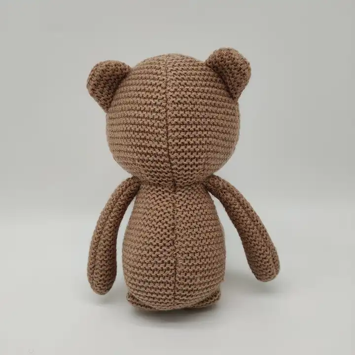 Creative Amigurumi Bear Crochet Doll Yarn Crochet Animals Bear Amigurumi Toys Baby Doll 5