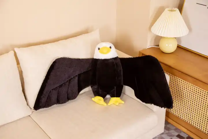Wholesale Hot Sale The Black Eagle Stuffed Animal Toy Plush Toys Gift For Kids 4