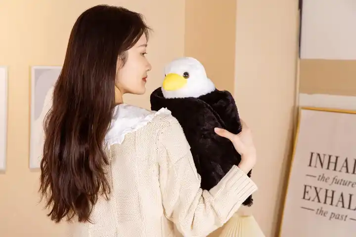 Wholesale Hot Sale The Black Eagle Stuffed Animal Toy Plush Toys Gift For Kids 5