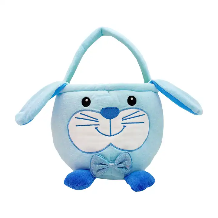 Wholesale Easter Basket Storage Basket Children Gift Creative Portable Larger Capacity Bucket Bag 4