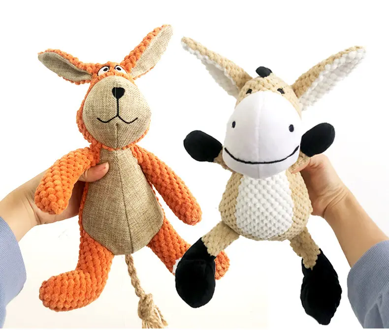 Pet Toys Bite Resistant Cotton Rope Plush Dog Teeth Bite Resistant Pet Products 3