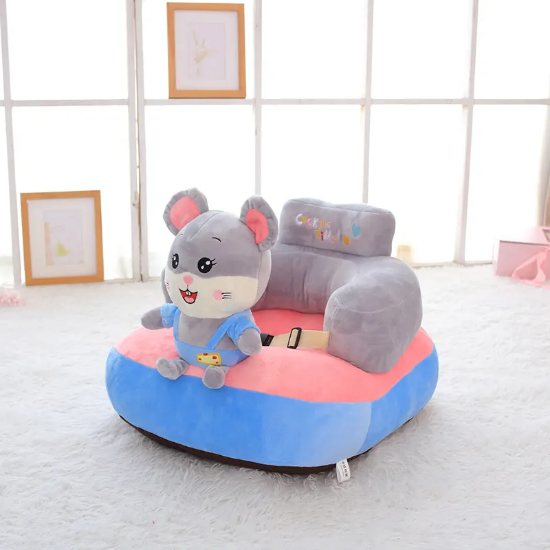 Cute Cartoon Lazy Sofa Plush Foldable Kids Sofa Backrest Armchair For Children Sofa Bed 3