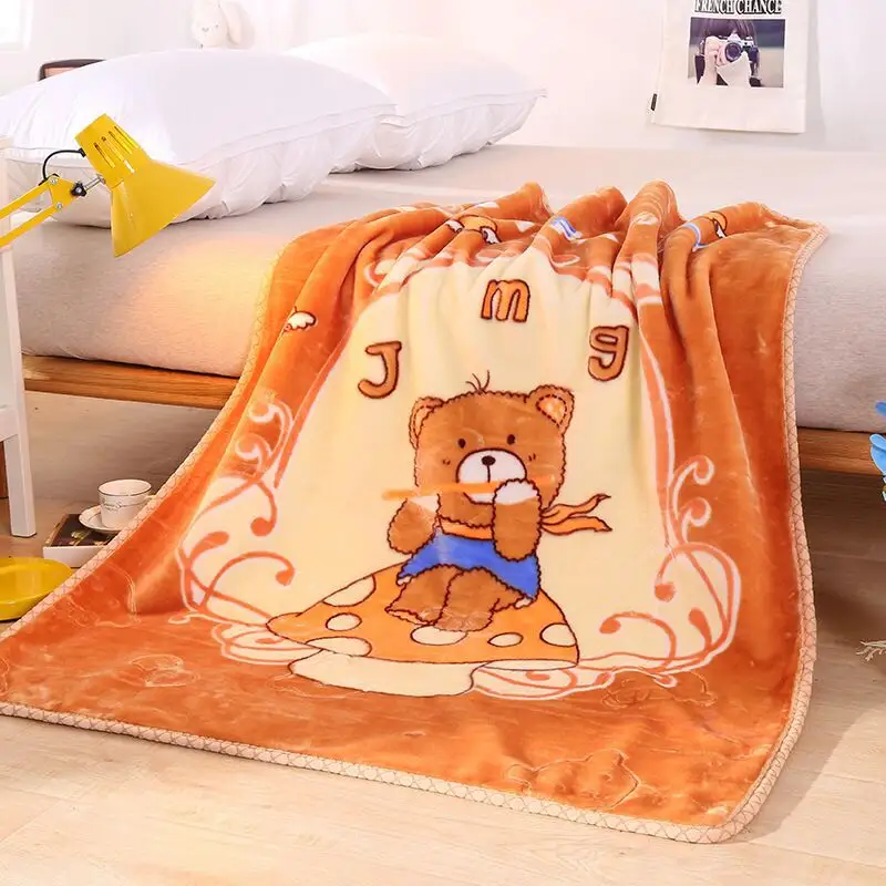Newborn blanket blanket double layer thickened winter children's blanket 3