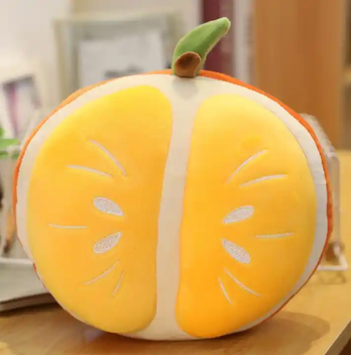 Cute Orange Durian Plush Toys Stuffed Soft Plants Pillow Fruits Dolls For Kids Girls Friends Birthday Gifts 5