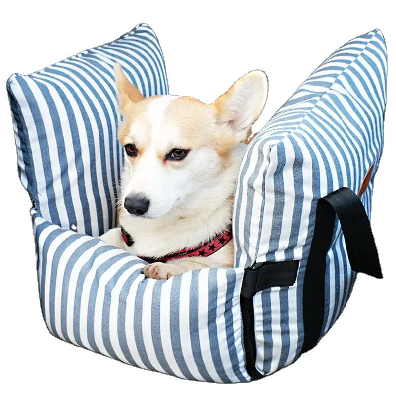 Portable pet car safety seat four seasons removable and washable car nest 3