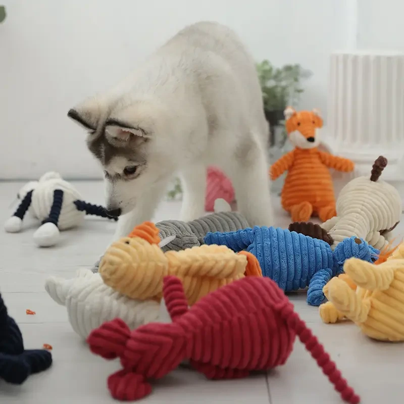 Squeaky Pet Toys Dog Chew Chew Toys for Puppy Teething Plush Toy for Pets 1