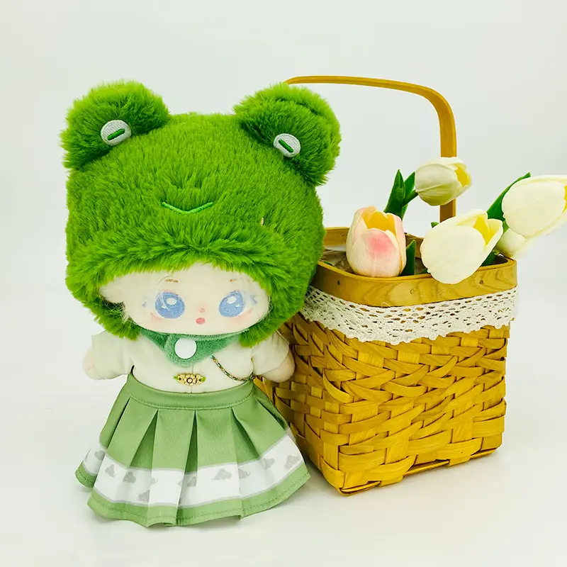 Plush cute custom stuffed Animal head cover 5