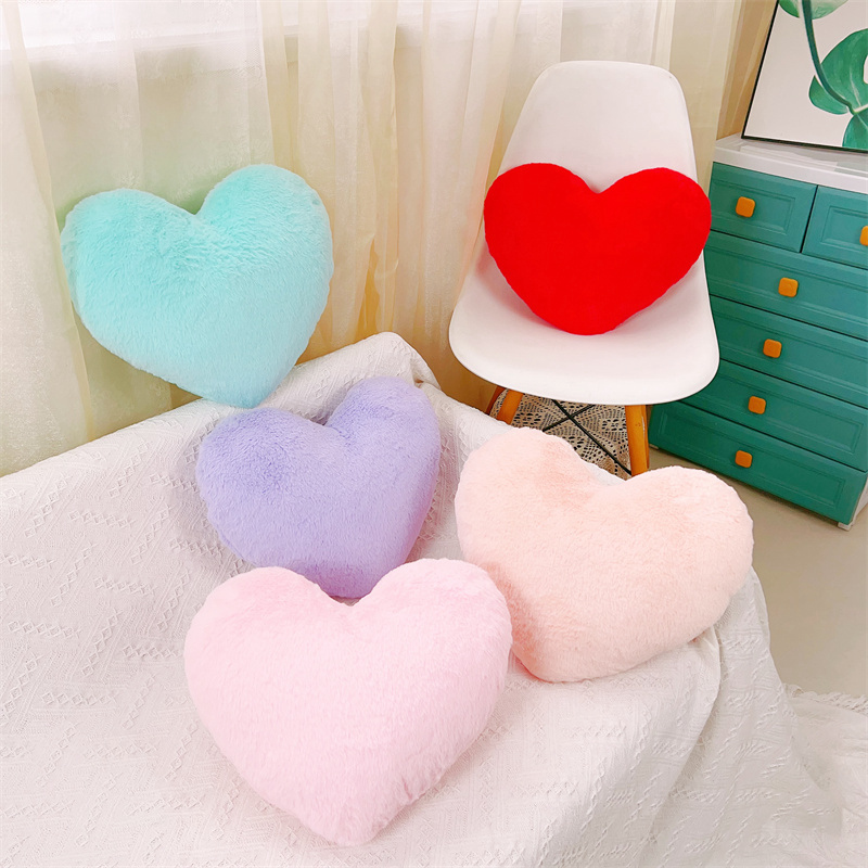 Wholesale Stuffed Plush Loving Heart Shaped Pillow For Valentines 6