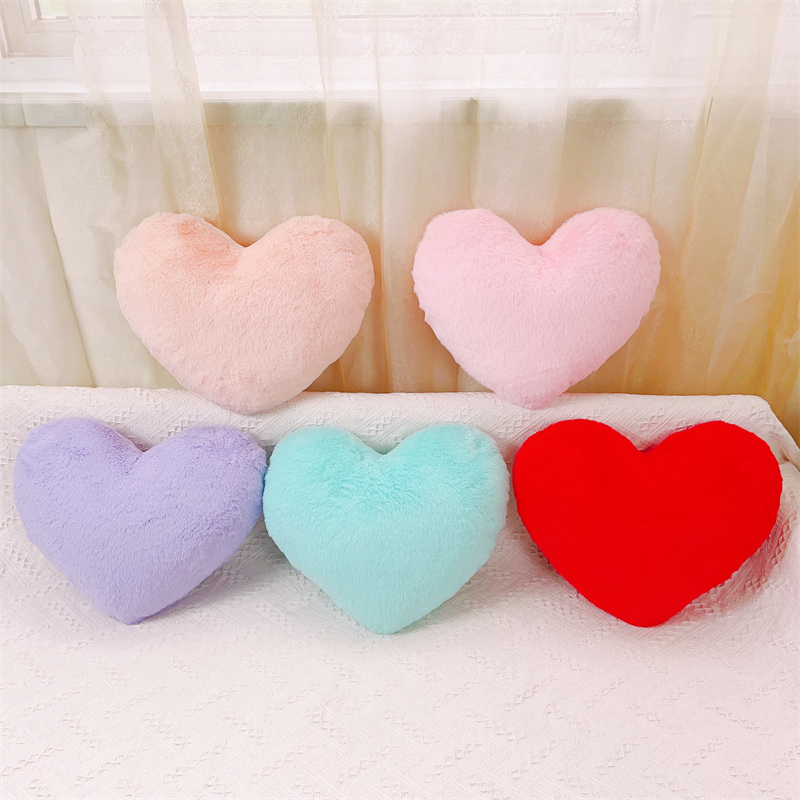 Wholesale Stuffed Plush Loving Heart Shaped Pillow For Valentines 5