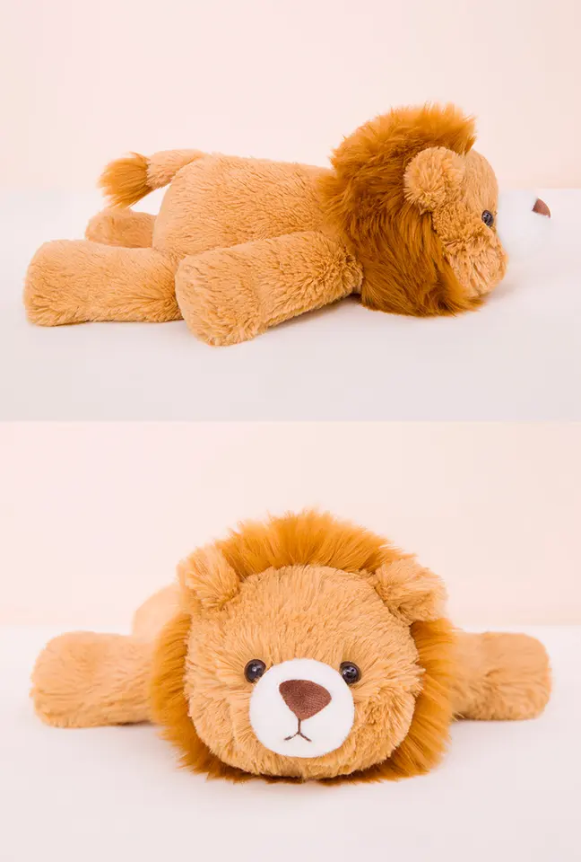 Stuffed plush lion pink rhinoceros cute dinosaur and soft elephant animal toys 8