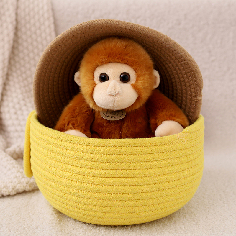 Simulation Stuffed Animal Toy Cute Monkey Plush Toy Children's Gift 5