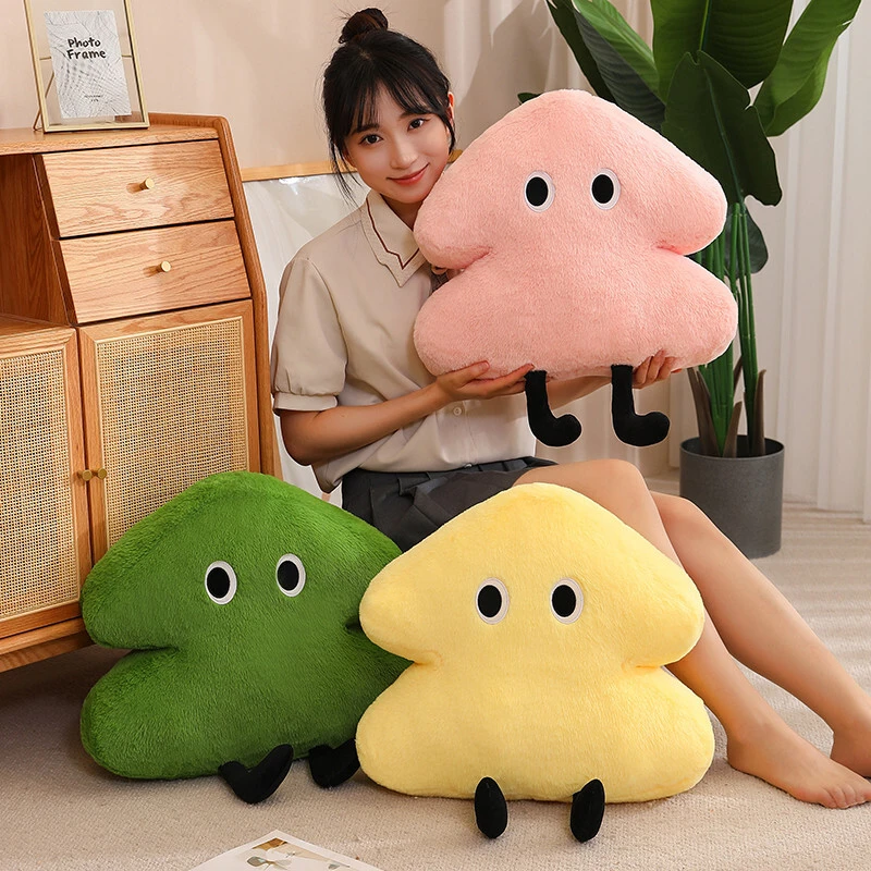 Wholesale Funny Tree Shape Stuffed Soft Pillow Home Decoration Plush Toy 1