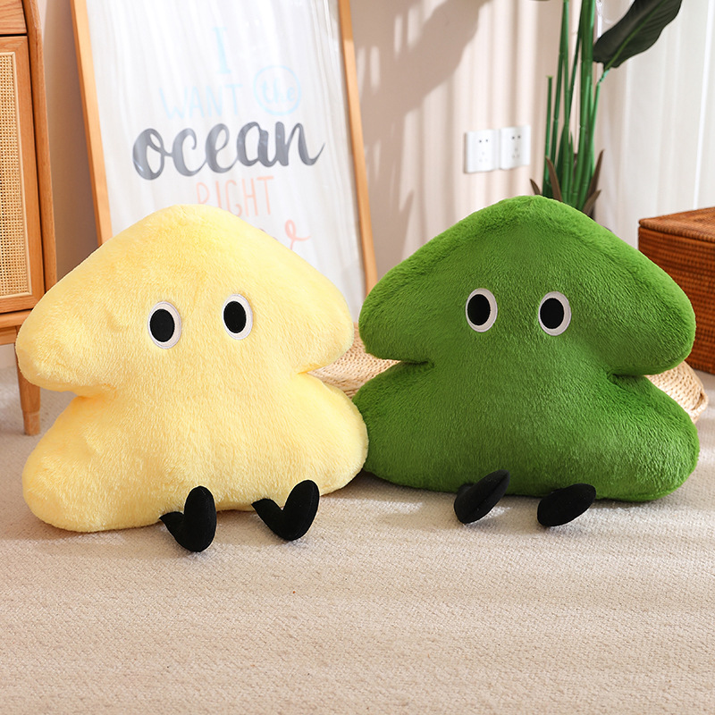 Wholesale Funny Tree Shape Stuffed Soft Pillow Home Decoration Plush Toy 6