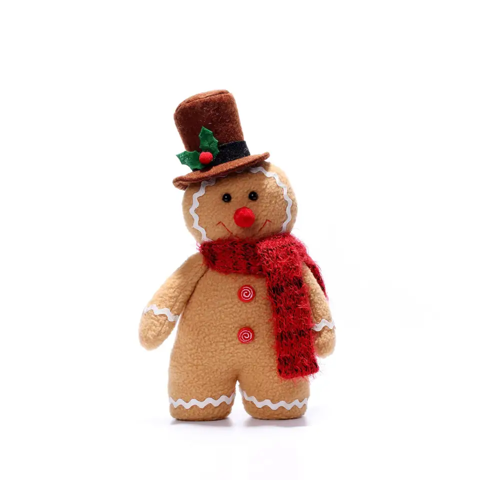 Christmas decoration gingerbread doll plush toy decorations dwarf decorations stuffed & plush toy 6