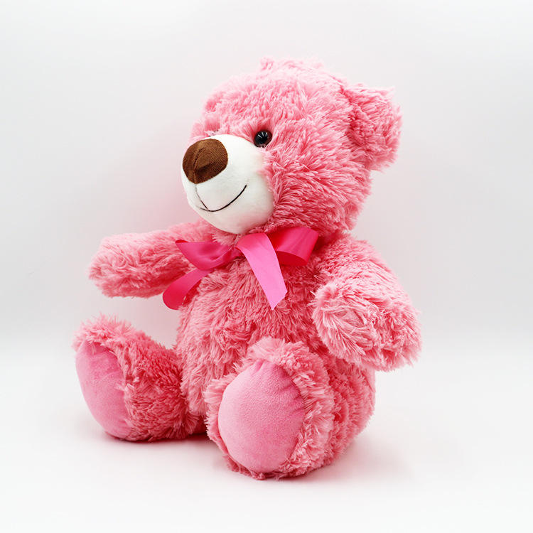 Custom Birthday Gift Teddy Bear with Logo Pink Plush Bear Bear Toys 11