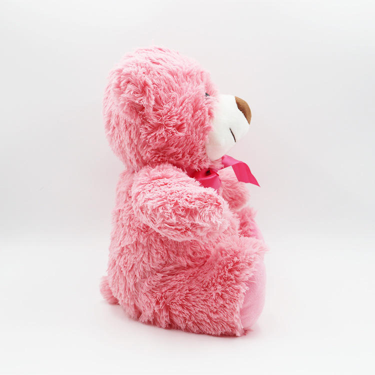 Custom Birthday Gift Teddy Bear with Logo Pink Plush Bear Bear Toys 8