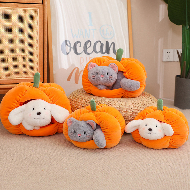 Creative Small Animal House Stuffed Toy Bedroom Decorations 9