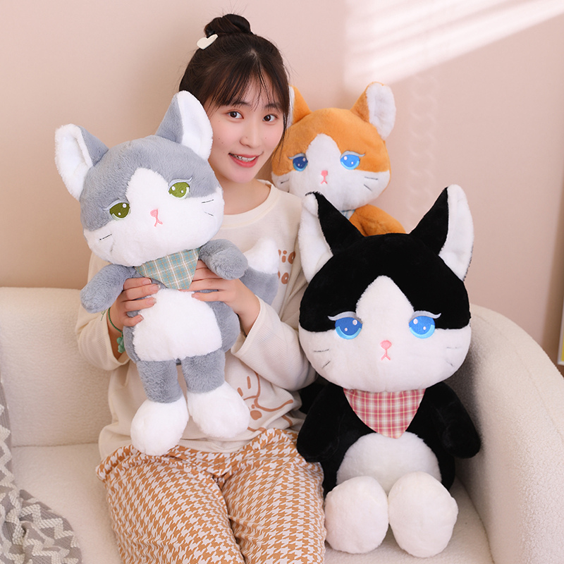 Creative New Fox Cat Doll Stuffed Animals Toys Wholesale for Children's Gift 9