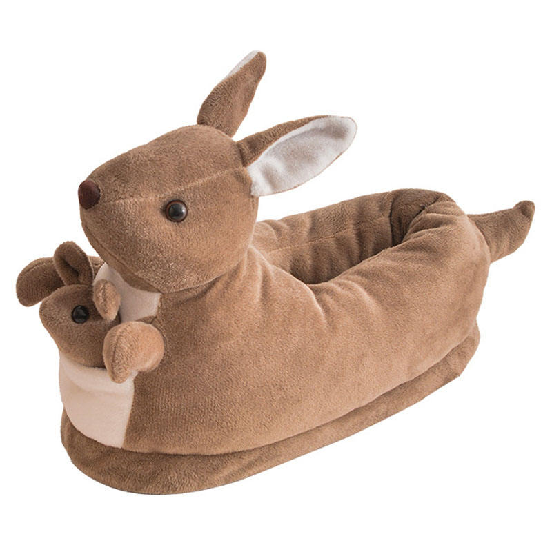 Custom Stuffed Animal Slippers Winter Warm Women Indoor Slippers 20