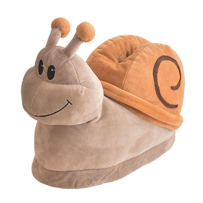 Custom Stuffed Animal Slippers Winter Warm Women Indoor Slippers 13