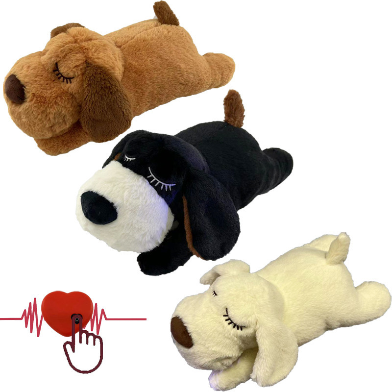 Puppy Sleep Aid Toy Heart Beat Dog Anxiety Toy 7
