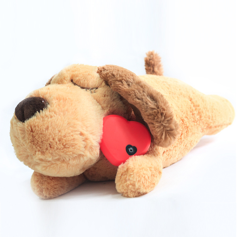Puppy Sleep Aid Toy Heart Beat Dog Anxiety Toy 8