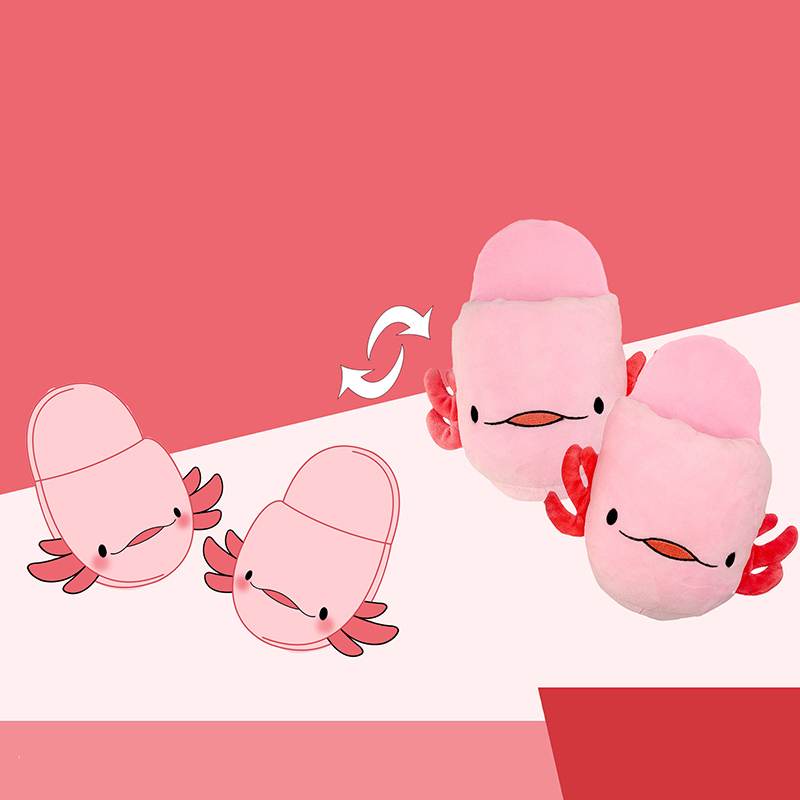 Custom Bedroom Plush Slippers for Women Wholesale Custom Plush Slippers 9