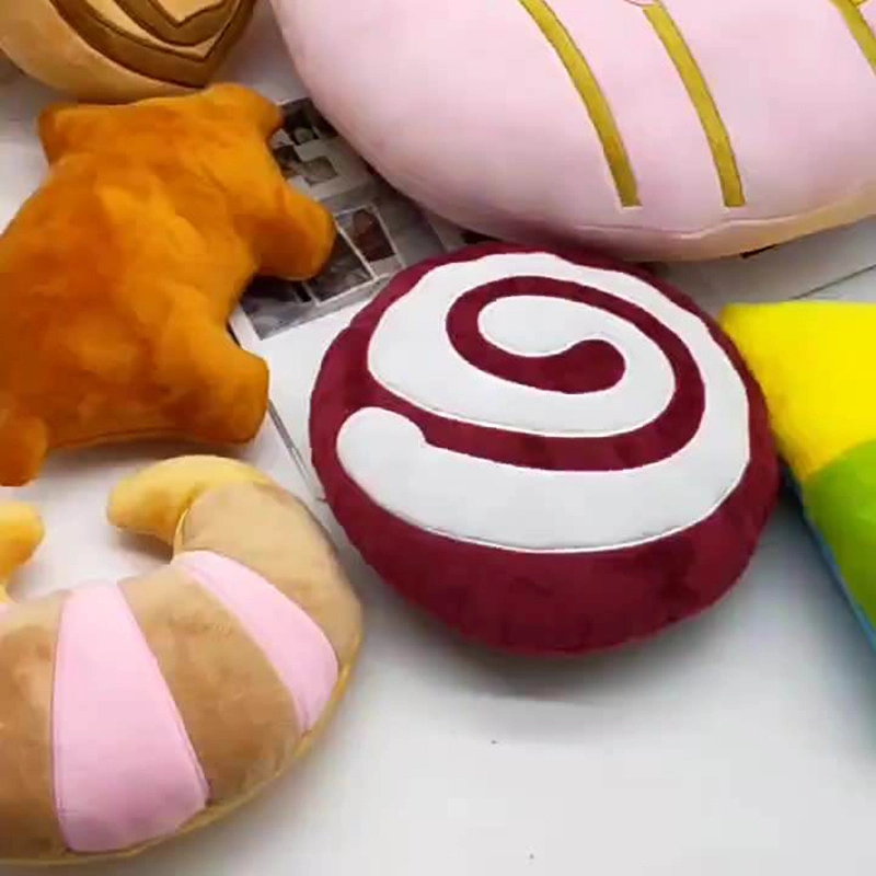 Custom Pan Dulce Plush Squeaky Pet Toy Plush 1