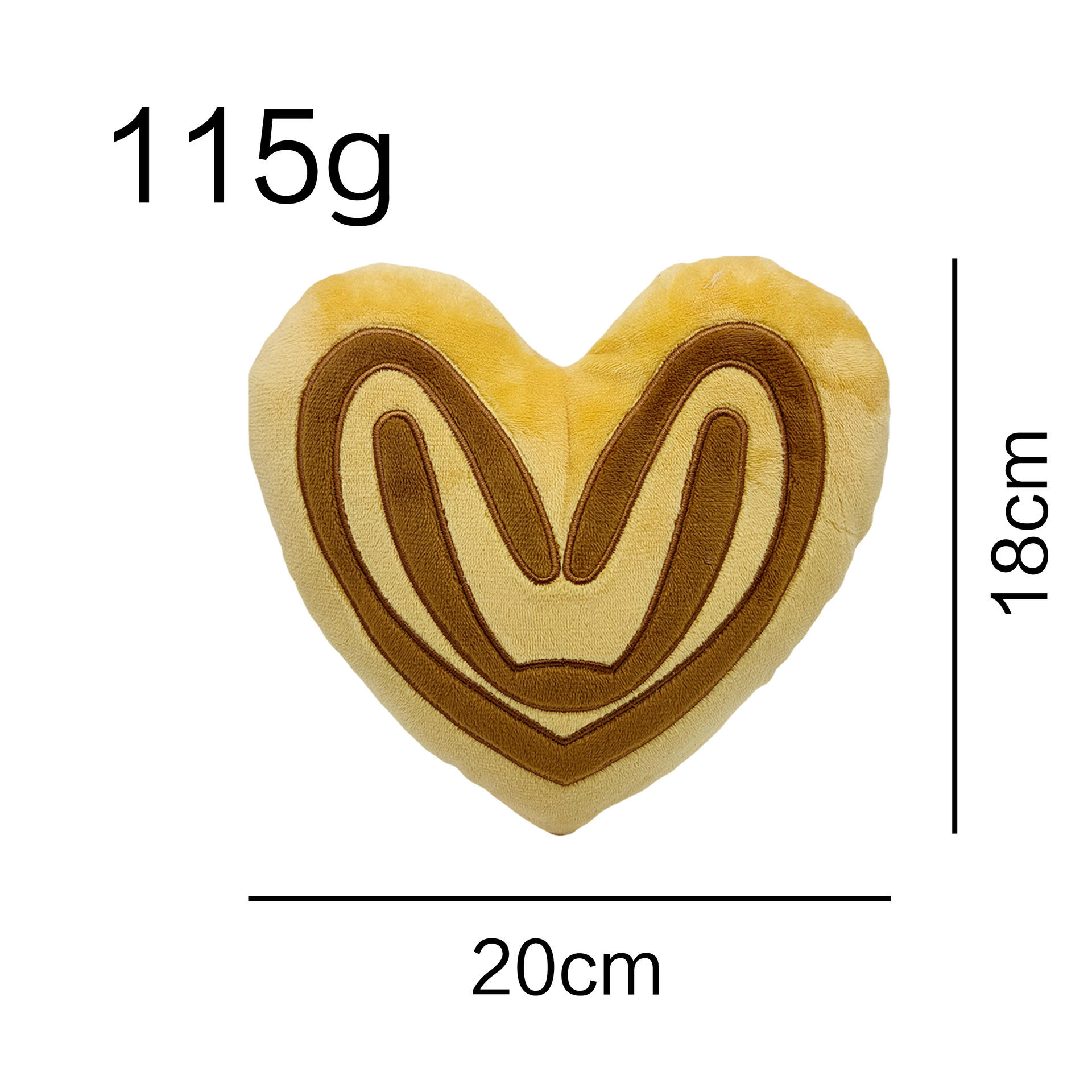 Custom Pan Dulce Plush Squeaky Pet Toy Plush 10