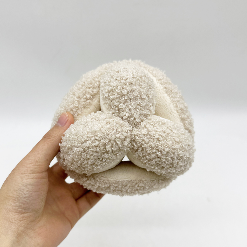 Cute Dog Ball Plush Training Toys Puppy Plush Toy For PET Cat Supplier 1