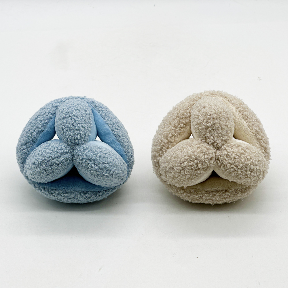 Cute Dog Ball Plush Training Toys Puppy Plush Toy For PET Cat Supplier 4