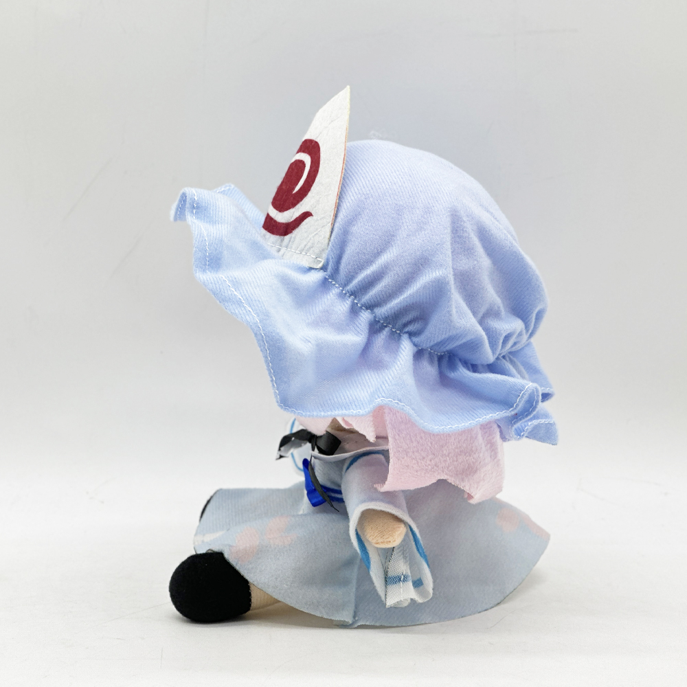 Super Cute Blue Dress Cloth Girl Doll Stuffed Toys Plush Baby Kids Toy 4