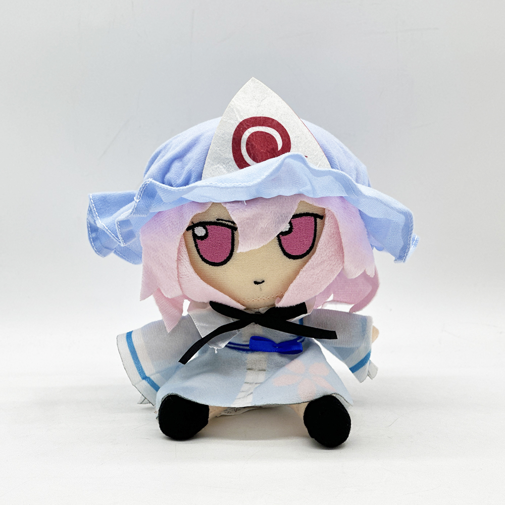 Super Cute Blue Dress Cloth Girl Doll Stuffed Toys Plush Baby Kids Toy 2