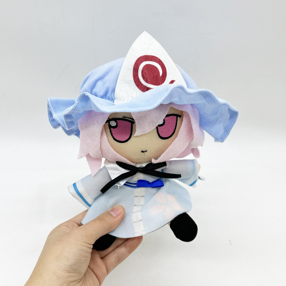 Super Cute Blue Dress Cloth Girl Doll Stuffed Toys Plush Baby Kids Toy 1