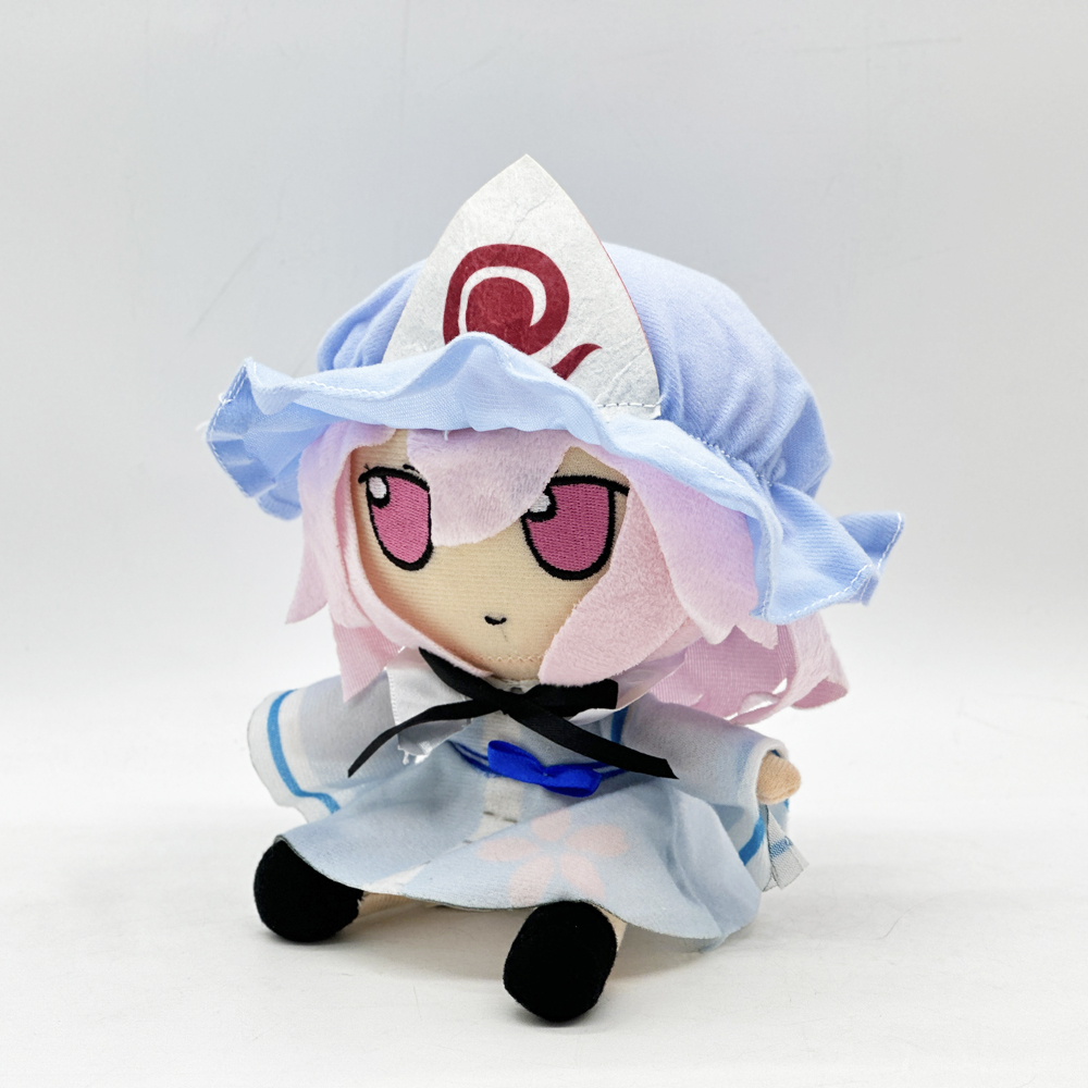 Super Cute Blue Dress Cloth Girl Doll Stuffed Toys Plush Baby Kids Toy 3