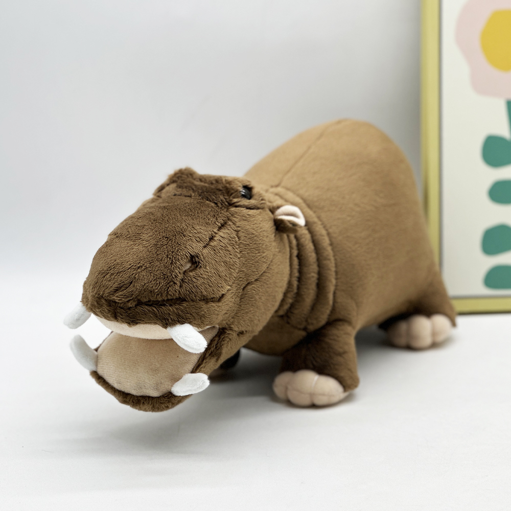 Hot Cartoon Moo Deng Plush Toy Stuffed Animal Toys Hippo Plush Doll 1