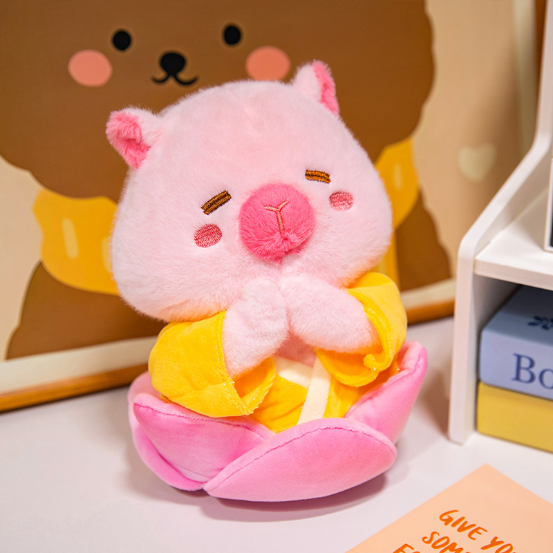 Zen Capybara Plush: Your Soft and Serene Companion, Bringing Calm and Comfort to Every Moment 2