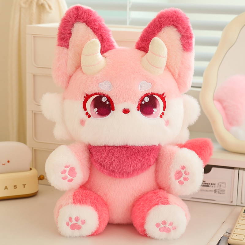 Kawai Fox little stuffed soft plush toys 1