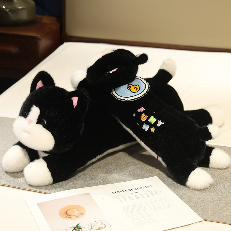 Stuffed cut cat cup cat pillow anime soft interested pillow 1