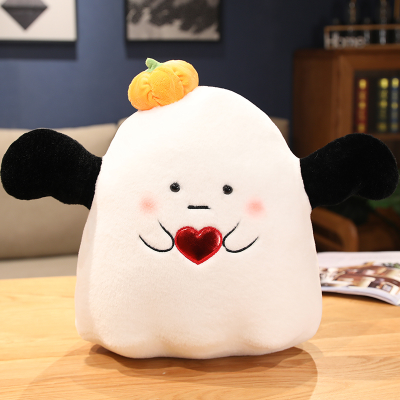 Spooky Ghost Pillow Plush Toy - Adorable and Soft! Bring a touch of mystery to your life. 10