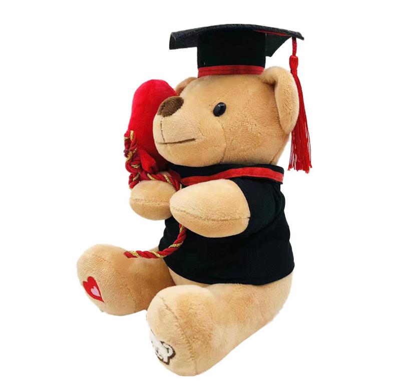 Graduation Bear Plushies Toy Doll Soft Graduation Teddy Bear Stuffed Toy Funny Teddy Bear Graduation Plush Toy gift 3